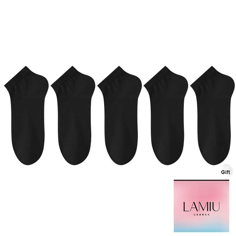 Lan Miao Ankle Socks Men's Shopping Bag Combo Set-10