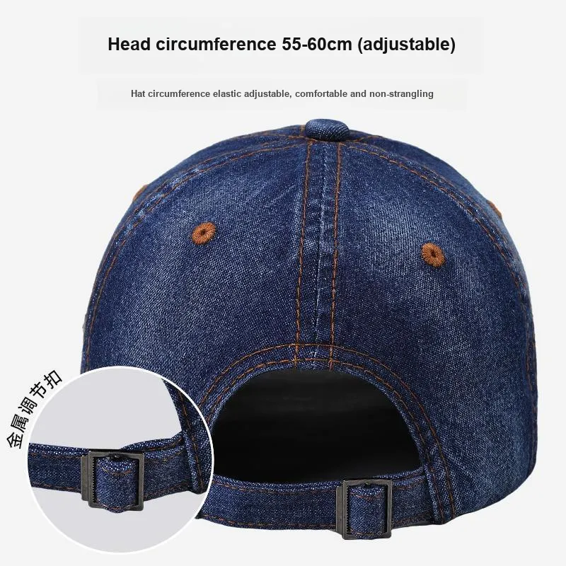 DENSSYNE Denim Baseball Caps Unisex-5