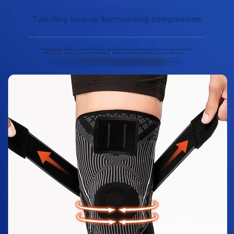Mizuno Running Fitness Unisex Polyester Polyamide Elastane Silicone Knee Pads-1
