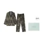[Gift Box Set]Yellow Ripple Pattern Men's Long-Sleeved Set