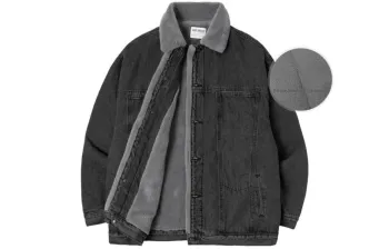 Bodydream Denim Jacket Unisex Dark Gray