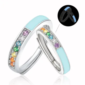 SIMPLE JOYS S925 Silver Rings Unisex