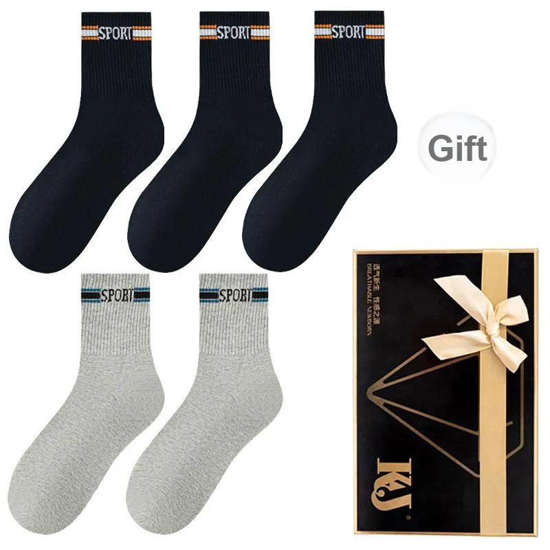 KJ Mid Calf Socks Men's Box 5 Pack-12
