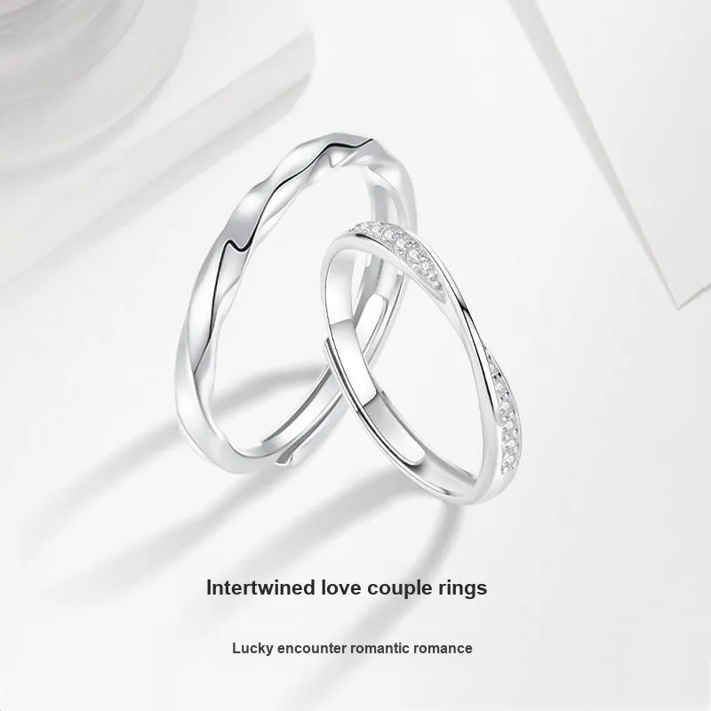 MISS TOOYA 999 Fine Silver Rings Unisex-3