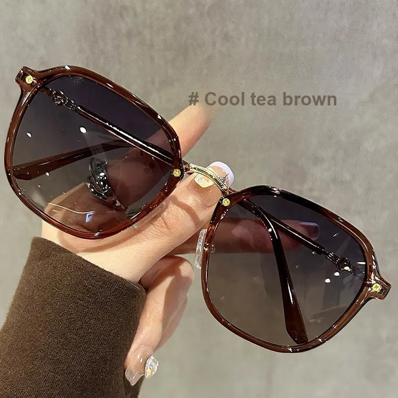 Cranta Komeia Alloy TR90 Square Sunglasses Women's-5