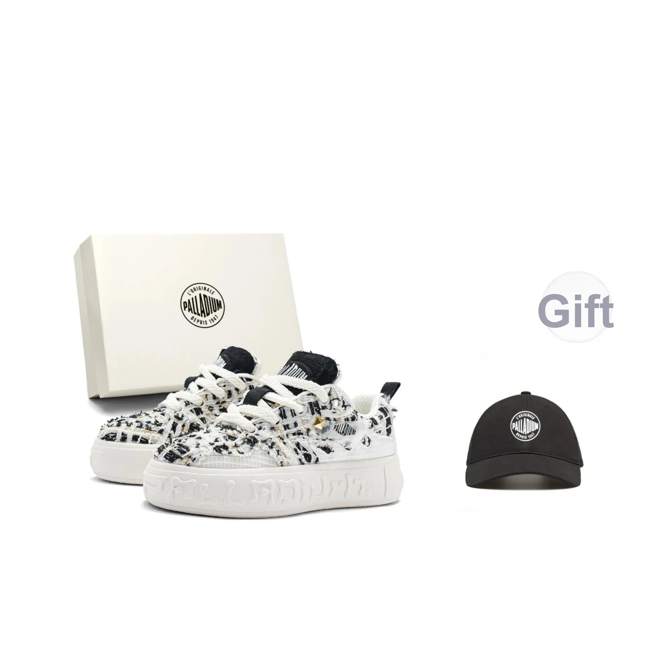 Палладий Скейтборд Кроссовки Низкие Топ Женские