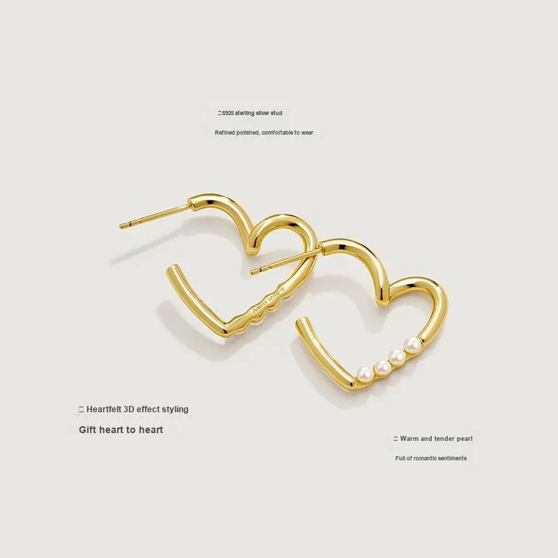 Amber Lollipop AMOUR Collection Pearl Earrings Women's-1
