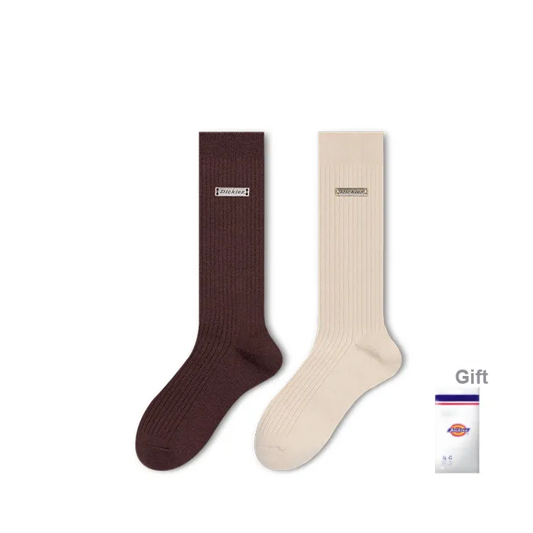Dickies Warm And Breathable Fall And Winter Knee-High Socks Women's-16