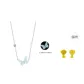 Butterfly Necklace[Includes Pure Gold Piece]