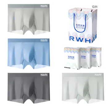 FAIRWHALE Underpants Men's Shopping Bag 4 Pack