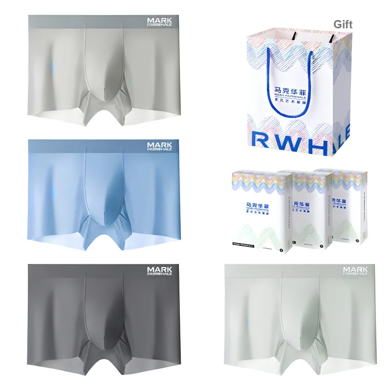 FAIRWHALE Underpants Men's Shopping Bag 4 Pack-44