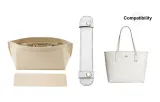 [Glacier White Three-Piece Set]Open Top Liner+Invisible Shoulder Pads+Bottom Pad