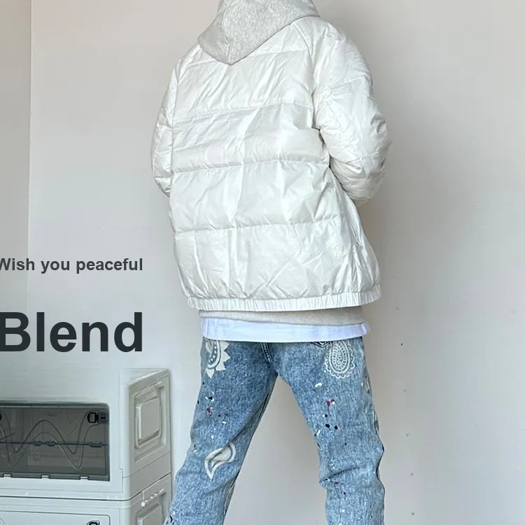 Teenie Weenie Men Light Warm Series FW24 Down Jacket Unisex-14