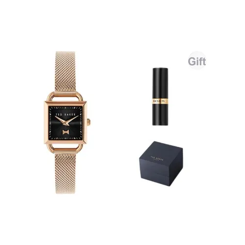 TED Baker TED Baker Collection Кварцевые Наручные Часы Стальной Ремешок Черный Циферблат Женские Часы