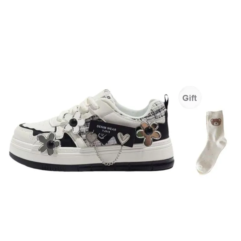 BINGO DUCK Skateboard Shoes Women's-7