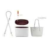 Glacier White Crossbody Set 90-120cm+DuPont Paper Liner[Includes Modified D Buckle]