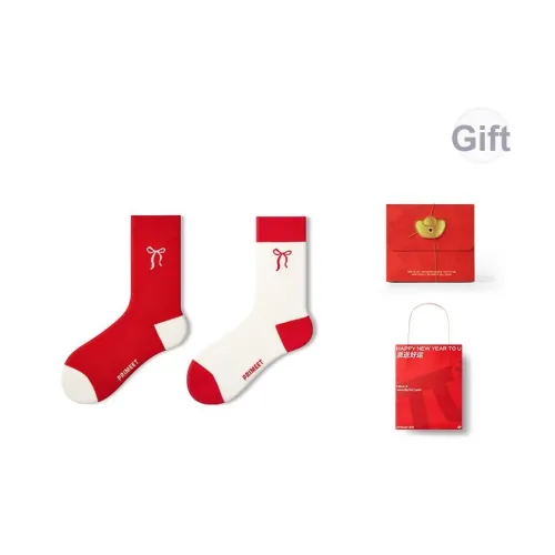 PRIMEET Носки Crew Женские Подарочная Коробка 2 Двойные