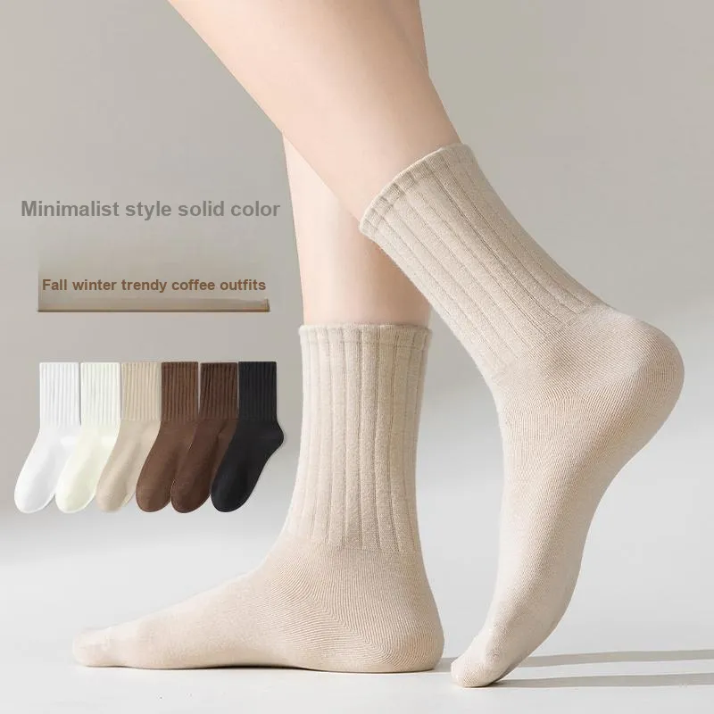 Lan Miao Mid Calf Socks Women's 7 Pack-9