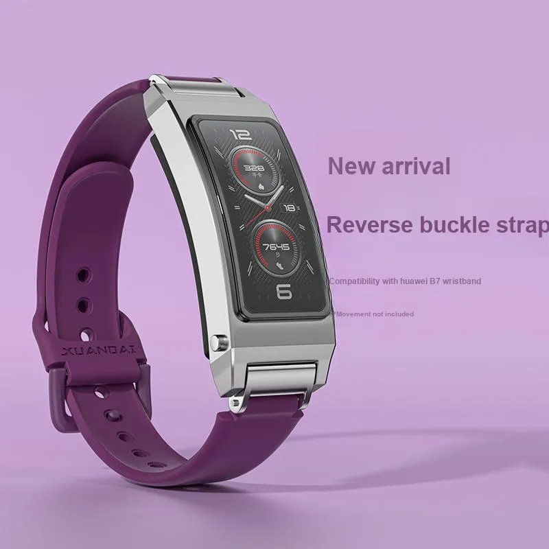 CHUANGYIDA Huawei Compatibility Watch Band 135~190mm Silicone Material-25