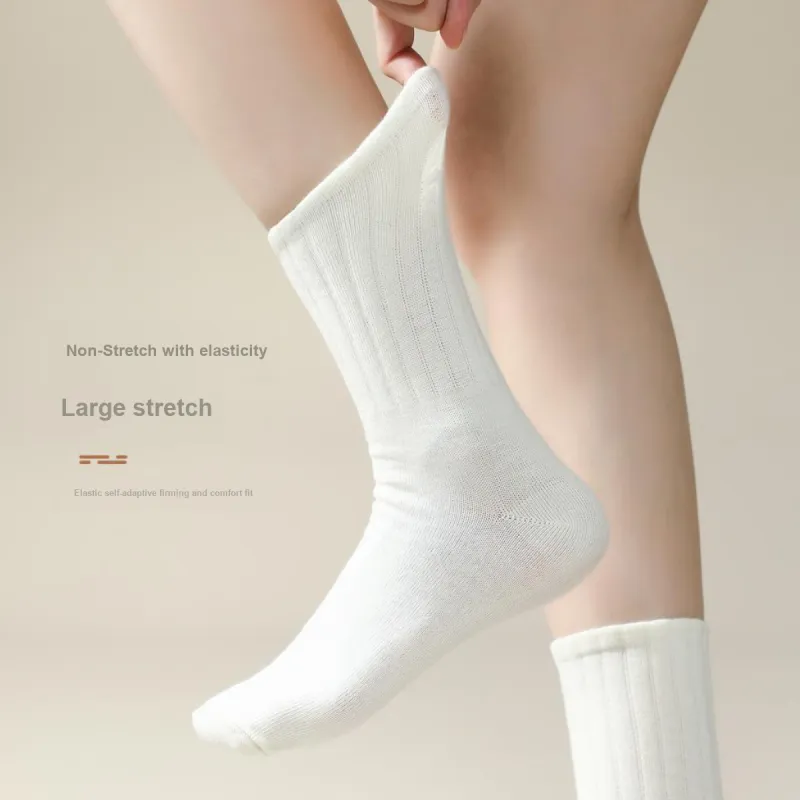 JUNEROSE Mid Calf Socks Women's 10 Pack Multicolor-3