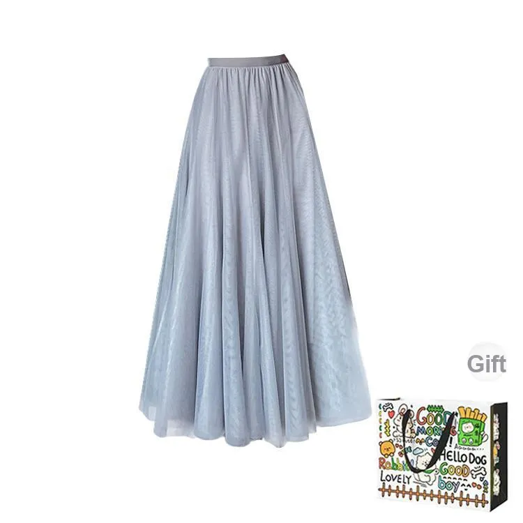 Dippanis Casual Long Skirt Women's-5