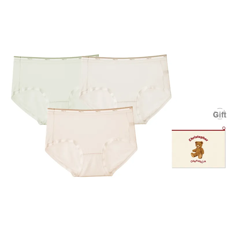 Caramella Underpants Women's Shopping Bag 3 Pack-6
