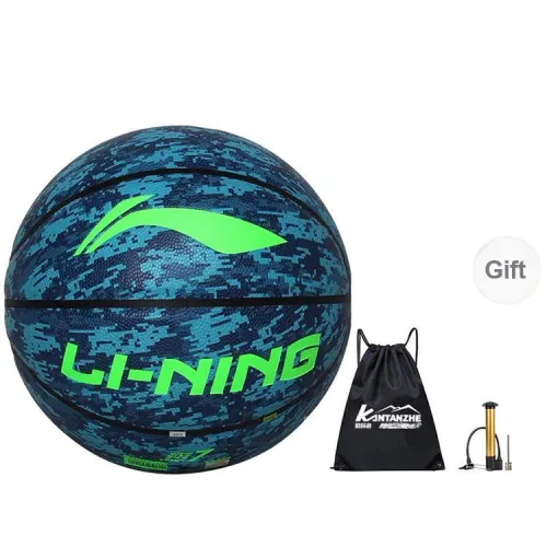 LiNing Badfive Basketball Blue Size 7 Competition Unisex