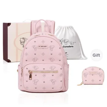 MESUCA Synthetic Leather Backpack Women's Pink