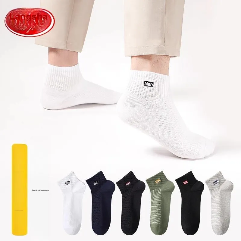 Lanza Mid Calf Socks Men's 5 Pack-4