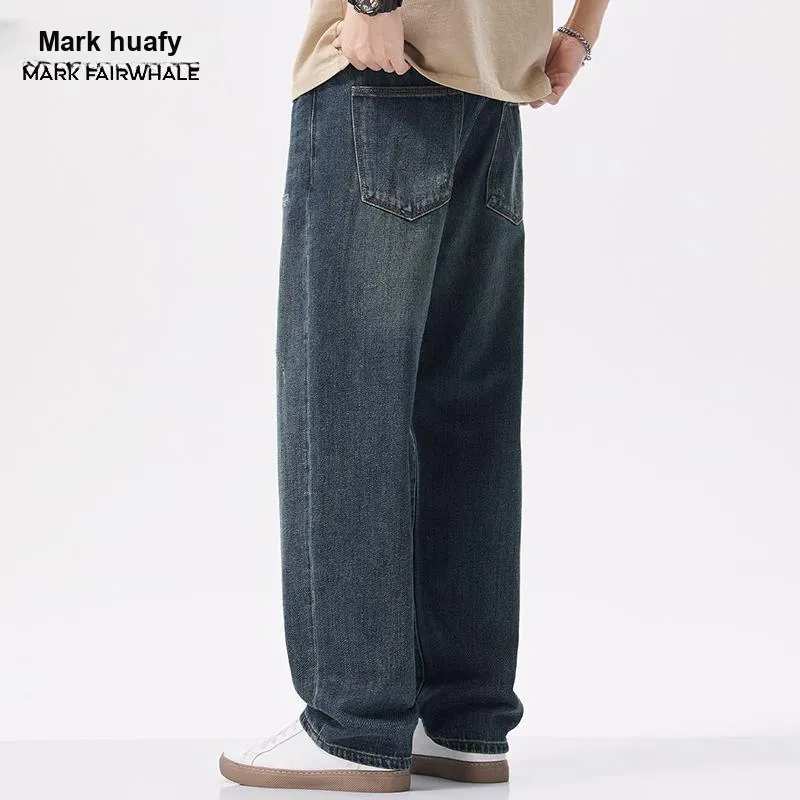FAIRWHALE Jeans Unisex Blue-6