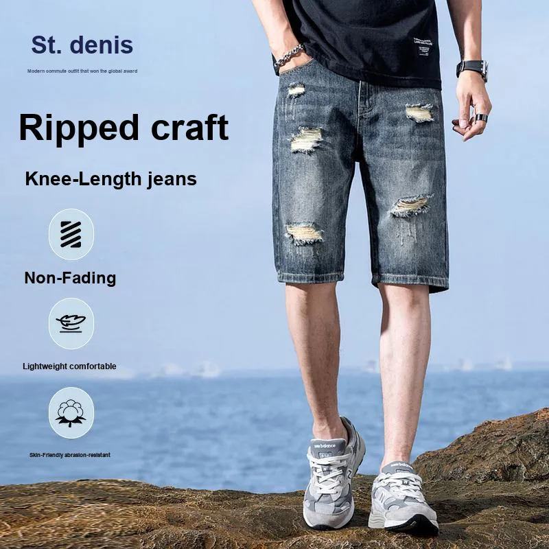 SUNDANCE Denim Shorts Men-7