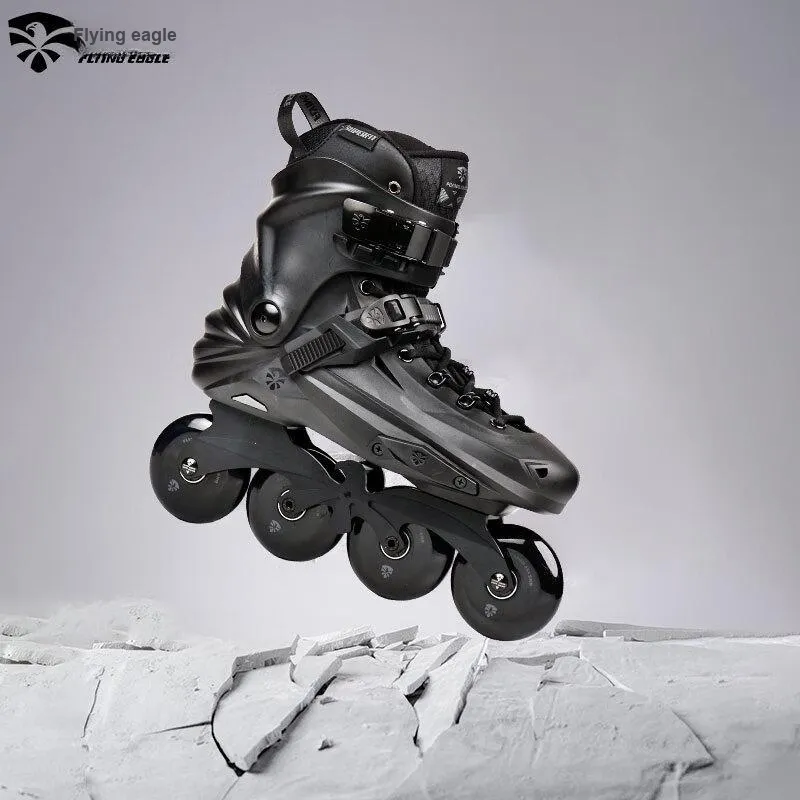 FLYING EAGLE Inline Skates Unisex Meteorite Black-1