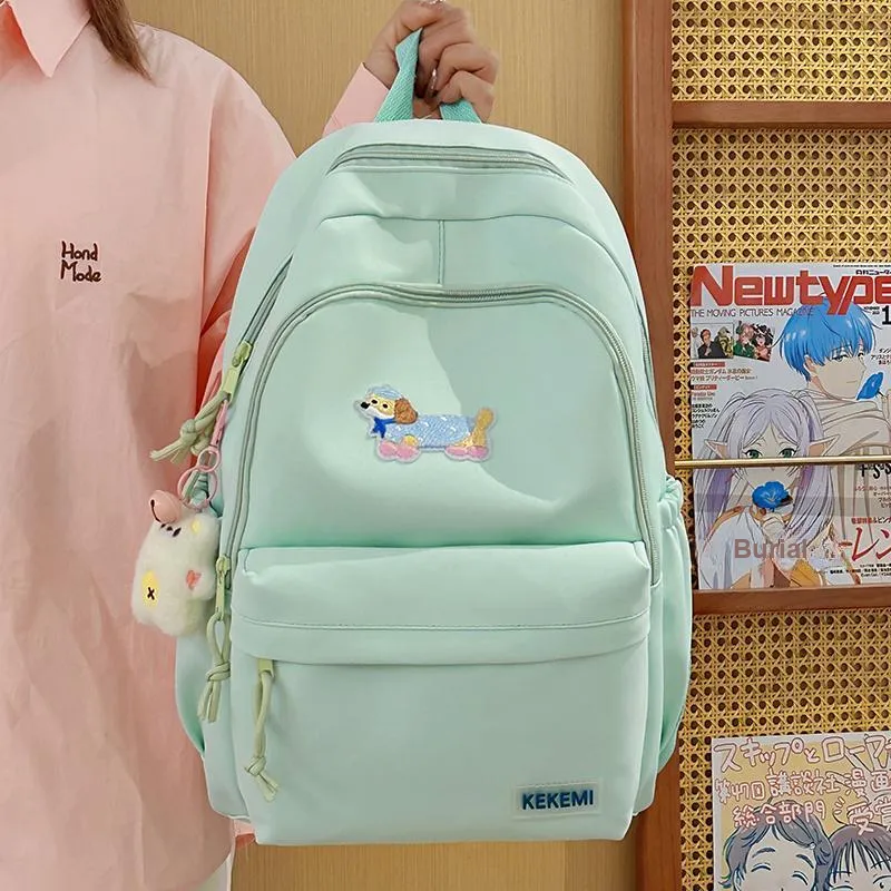 Moonshine Polyester Backpack Unisex Multicolor-15