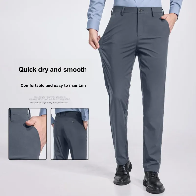 Red bean Casual Pants Men-7
