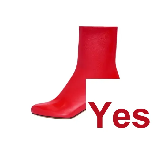 PROENZA SCHOULER Tee Ankle Boots 6cm Women's Red