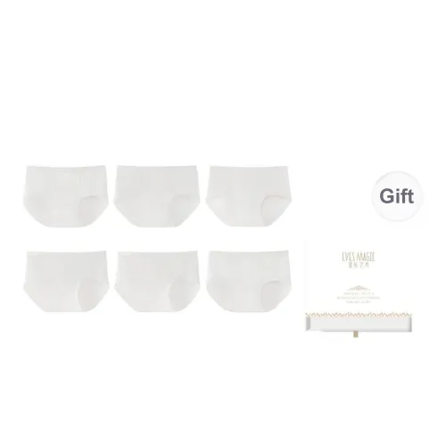 XIA.WA.ZHI.XIU Underpants Women's Shopping Bag 6 Pack