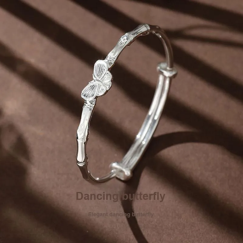 TRUE ME 999 Fine Silver Bangles Women's-1