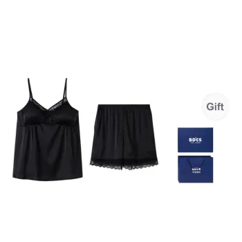 Peninsula City Nightgown Women's Gift Box Set Black