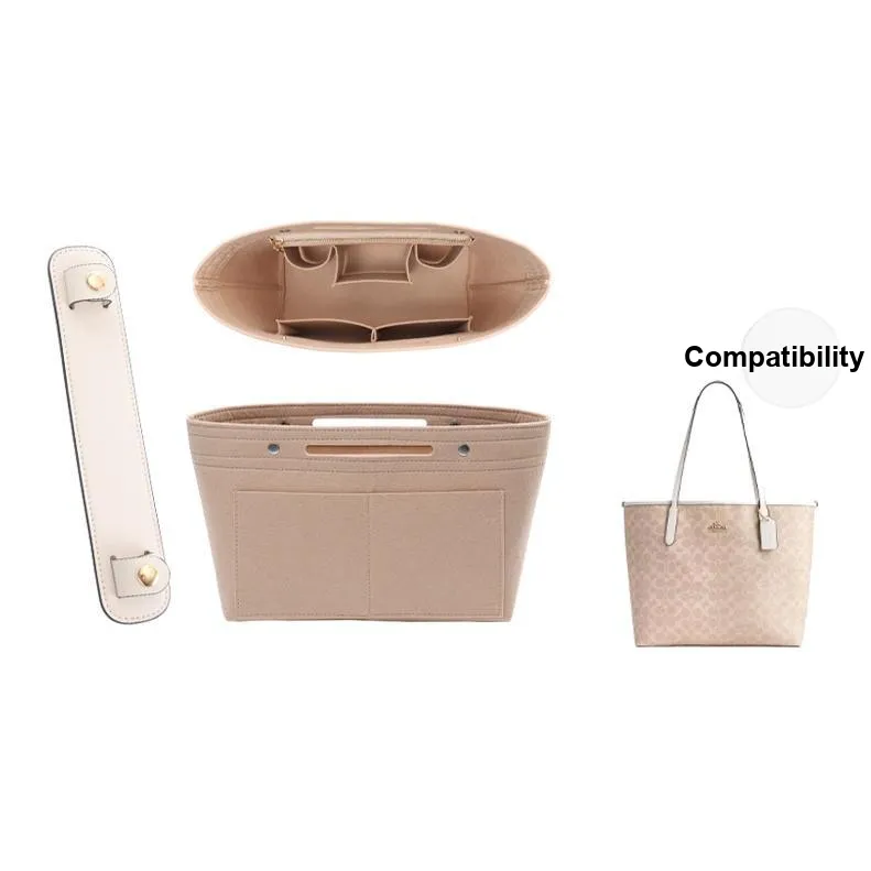 Gloya Вкладыш из фетра, сумка, женская, многоцветная