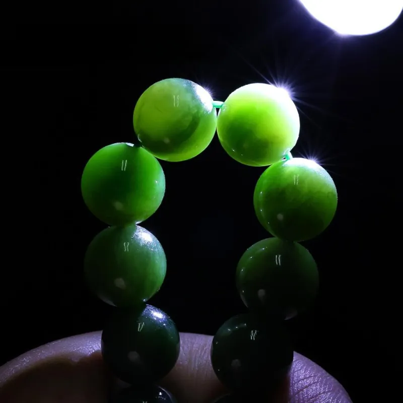 LAOMIAO Bracelets Green Jade Women's-4