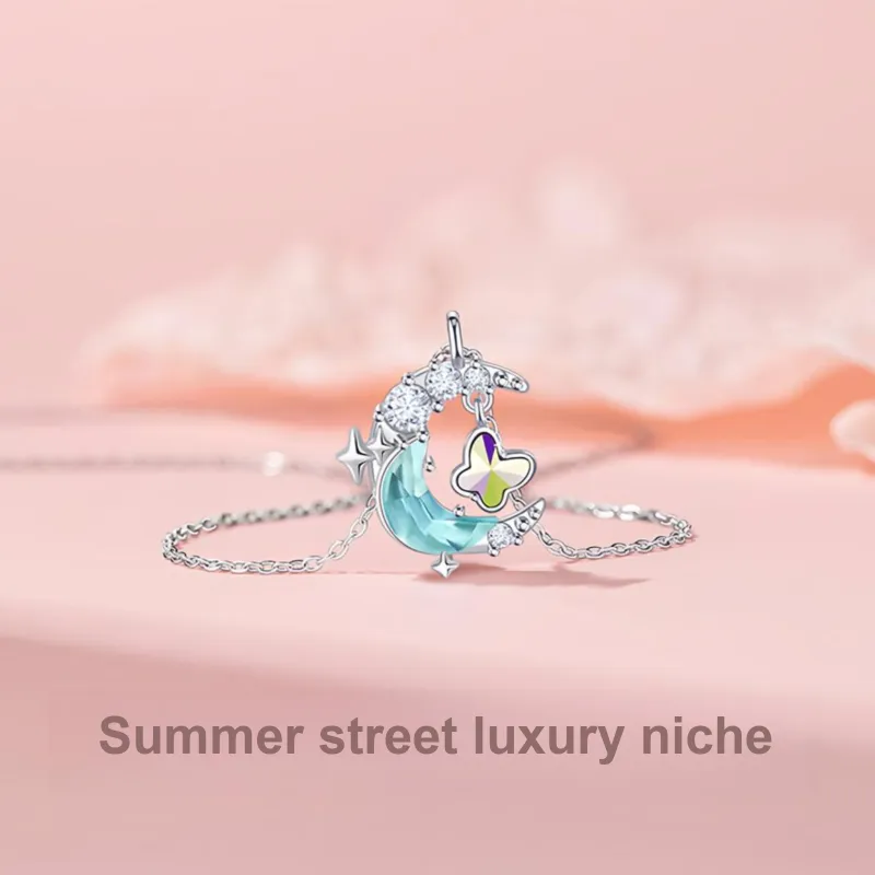 Kelanxi Copper Necklaces Women's-3