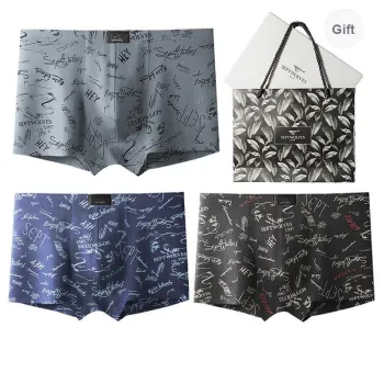 SEPTWOLVES Underwear Gift Box Men's 3 Pack Gift Box Set+Shopping Bag