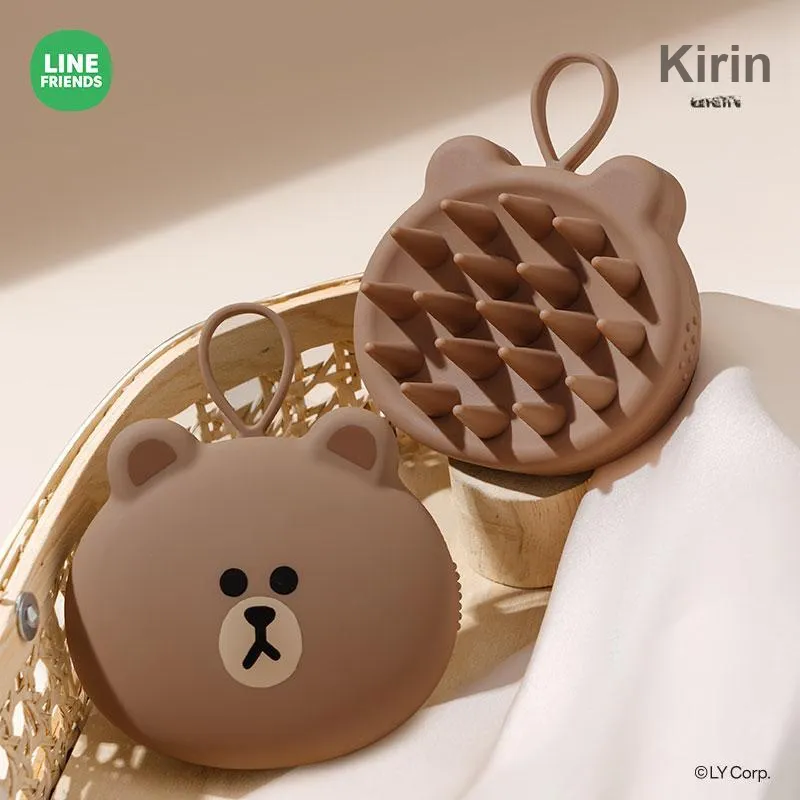 QILIN x LINE FRIENDS Bathroom Essentials Shampoo Comb Massage Dry And Wet Dual Use-4