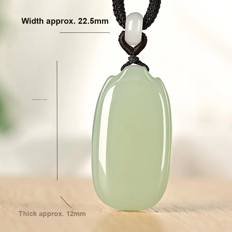 KUNYUYAO Pendants White Jade/Pale Greenish White Jade Unisex-48