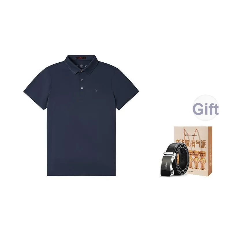 SEVEN Polo Shirt Men's Comes With Box Included Belt-11