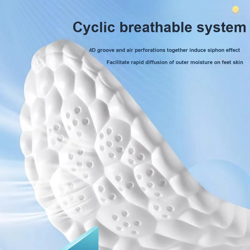 ZULIZ Breathable Mesh+PU Insoles Unisex-13