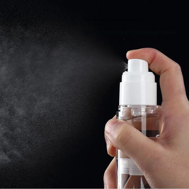 JIAOXUEFEI Vacuum Filler Bottle With Push Button Spray For Toner Mini Spray Bottle Empty Container-4