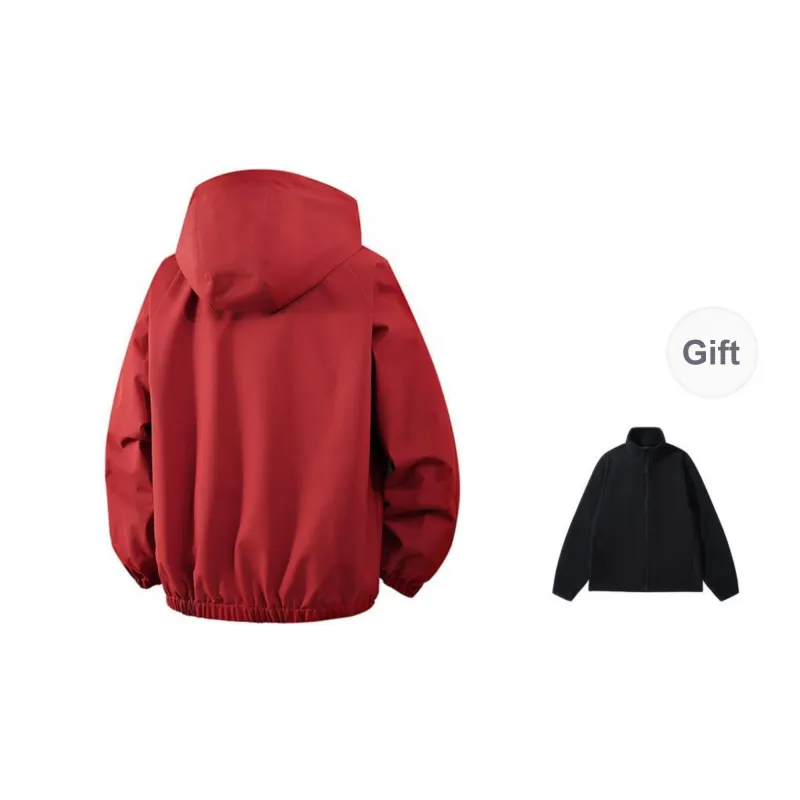 Yiwen Water Resistant Windproof Breathable Warm Windbreaker Jacket Unisex-13