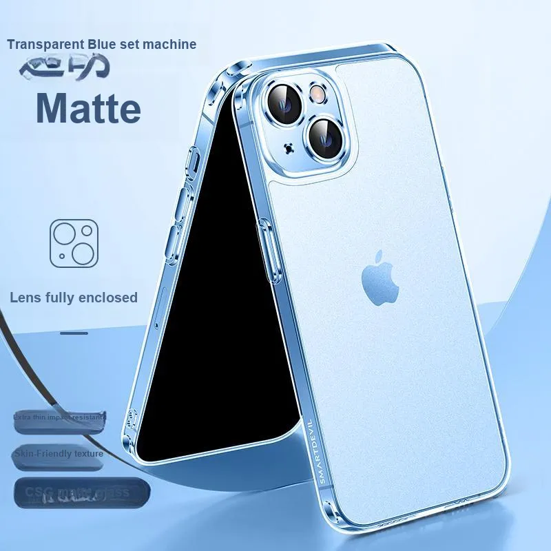 Flashing Demons Glass Material Anti Fingerprint High End Explosion Proof Impact Resistant Phone Cases Apple-2