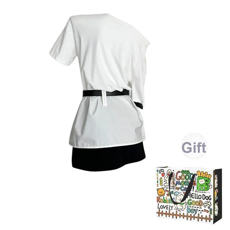 PZHK Two Piece Skirt Sets Women's-1